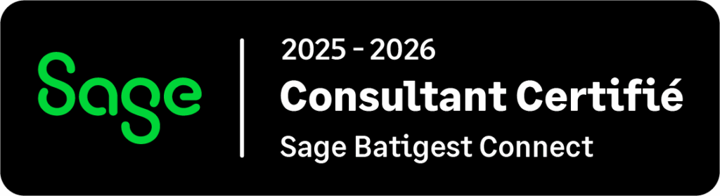 Consultant certifié Sage Batigest Connect